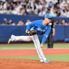 二刀流・矢澤が今季初登板　ＭＡＸ１５１キロで１回無失点　今春キャンプは２軍で調整