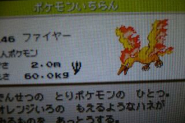 ポケモンで初めてファイヤーを見た時の衝撃 ダイブン起稿