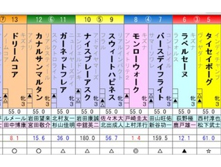 秋華賞　予想