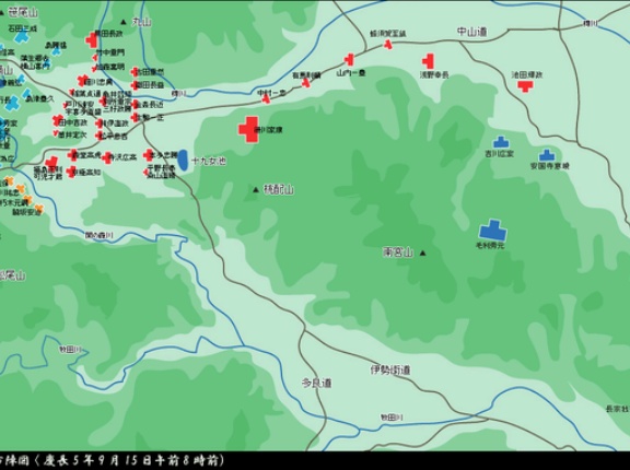 【朗報】わい石田三成、東軍の包囲網が完成して勝ちを確信