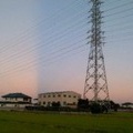 夕焼けの写真