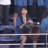 牧野真莉愛さん、私設応援団で太鼓を叩く姿が話題に
