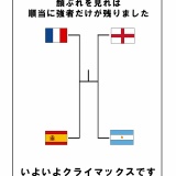 もう何ならここから見とけば大丈夫！薄っすらワールドカップ