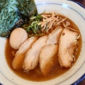 焼津鰹節中華そば駿河亭【特製焼津節中華そば＋半チャーハン】＠島田市道悦１丁目