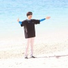 【日本ハム】山﨑福也が浜辺でリフレッシュ「めっちゃ、さわやか！」とファンざわつく
