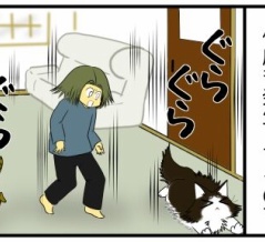 地震の影響で、あせもになった話