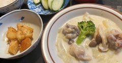 ラッキー過ぎる！！＆豚小間ボールのミルク煮