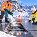流雪溝のふたを開け放さない｜転落・詰まりを防ぐ使い方
