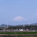 4月13日　今日の業務予定と富士山と多肉植物