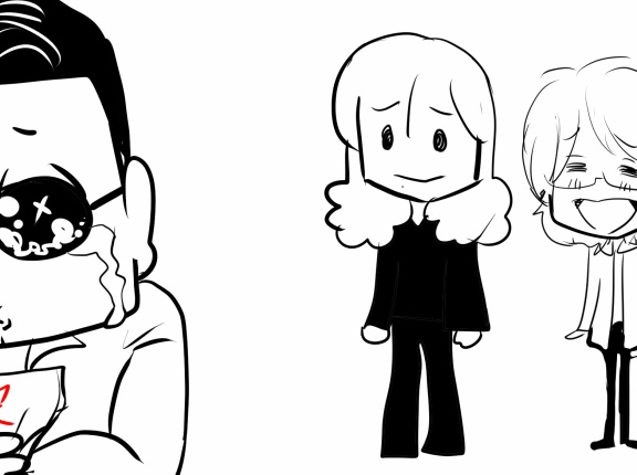 【THEALFEE】『お別れが辛すぎて…アルフィー桜井さんはめちゃくちゃ情の厚いお人柄です★アルフィー結成があっさり紹介されるｗ」アルフィー漫画イラストマンガ