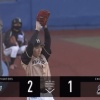 【vsロッテ】日ハム、7回に代打・王柏融のタイムリーツーベースで勝ち越しに成功！