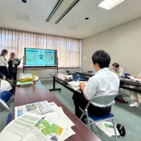 加納高等学校 地域研究部の皆さんと意見交換
