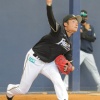 日ハムドラ1伊藤大海、2度目のブルペンで直球最速145キロ