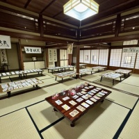 大仏様への年賀状展