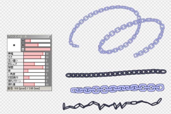 このぶ 鎖ブラシ