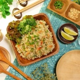 『Ground chicken rice of Asian flavor with cilantro - Recipe No.1569 - 【English】』の画像