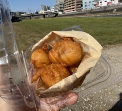 諫早・飯盛産の揚げじゃがも旨か！「じゃが丸こ」(イベント販売）