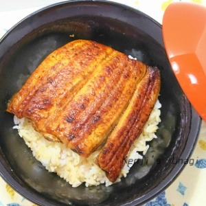 鰻もらったー！鰻丼やー！