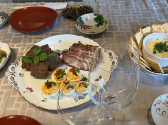 息子宅でおよばれ