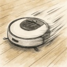 近所のスーパーにロボット掃除機が導入されてた なんかがんばれーとかぶつからないでねーって思っちゃう