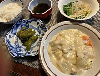 幸せは自分で掴む！＆大根と鶏肉のクリーム煮