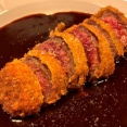 大阪　なにわ黒牛デミかつ♪《ウワサストア》