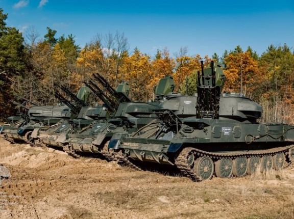 ウクライナ軍の自走式対空砲「ZSU-23-4M-A1 シルカ」4両の近代化改修が完了