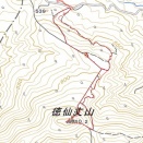 気仙沼側から「徳仙丈山」山頂へ