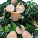 ニラ玉（自宅で作ってハイボールとともに）