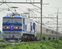 『EF510-500番代　“カシオペア”牽引開始』の画像