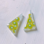 その案にはのれない…溜まるから。と、キウイのシュワシュワチャームつくりました。
