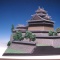 1/500　松江城 　製作　1　初回ですが完成