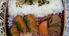 久しぶりの晴れは気持ちよかった～夫のお弁当722