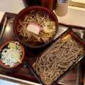 岩手県盛岡市盛岡駅前通1 立ち食いそば そばの花 せいろそば400円 かけそば400円