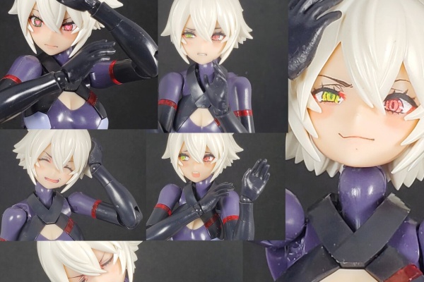 メガミデバイス ガレージキット R.Z. ゆきな 印刷済みフェイス