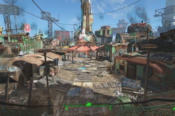 フォールアウト４プレイ中 ゲームは大人になってから