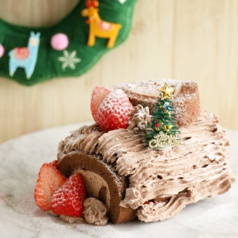 切れてるロールケーキでOK！10分で作れる簡単「ブッシュ・ド・ノエル」☆フーディストノートに掲載のご報告