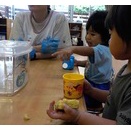 秩父こども園　分園　きれいなチョウチョに