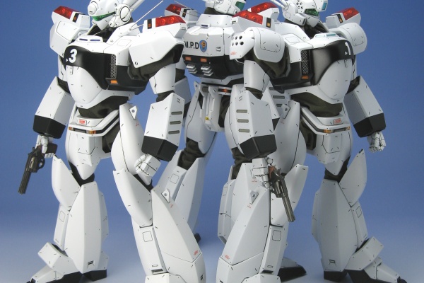 機動警察パトレイバー Mgイングラム 作例画像 改造箇所まとめ イングラム集合写真 特車2課メンバー他