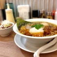 中華そば ムタヒロ 拝島駅店@昭島市<鶏そばミニ丼セット＋味玉>