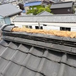 『風災棟瓦補修工事』の画像