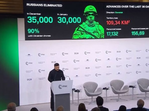 「ウクライナばかり譲歩」ゼレンスキー大統領、米国に不満…ミュンヘン安全保障会議！