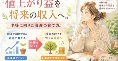 【投資】老後に向けた資産の育て方