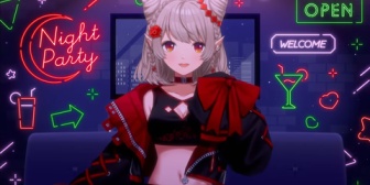 【にじさんじ】えるさん、TOKYO NIGHT CITYに憧れたメロい新衣装がこちら