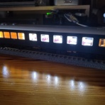 クローゼットの中の鉄道模型