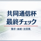 共同通信杯2026｜出走馬・騎手＆血統データ最終チェック