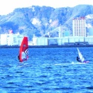 今日の三保　極寒