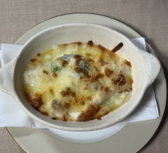 蕪とブロッコリーのグラタン