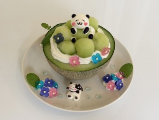 【八尾】かわいすぎるメロンスイーツ　～ダーパン ケーキ（Dāpan Cake）