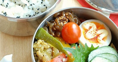 豚小間とピーマンのカレー炒め弁当【やりません】
